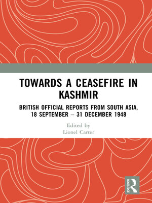 cover image of Towards a Ceasefire in Kashmir